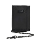 Pacsafe® RFIDsafe™ Z50 RFID blocking trifold wallet, Black