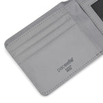 Pacsafe® RFIDsafe™ RFID blocking bifold wallet, Fresh Mint