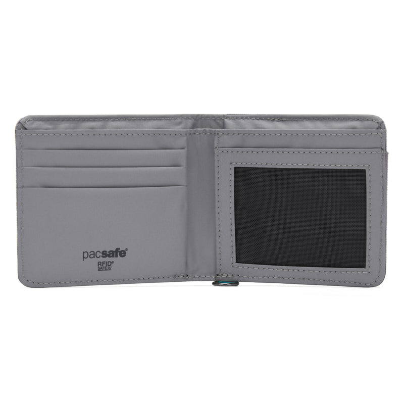 Pacsafe® RFIDsafe™ RFID blocking bifold wallet, Stone
