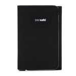 Pacsafe® RFIDsafe™ RFID blocking trifold wallet, Jet Black