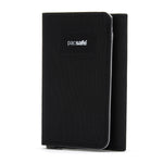Pacsafe® RFIDsafe™ RFID blocking trifold wallet, Jet Black