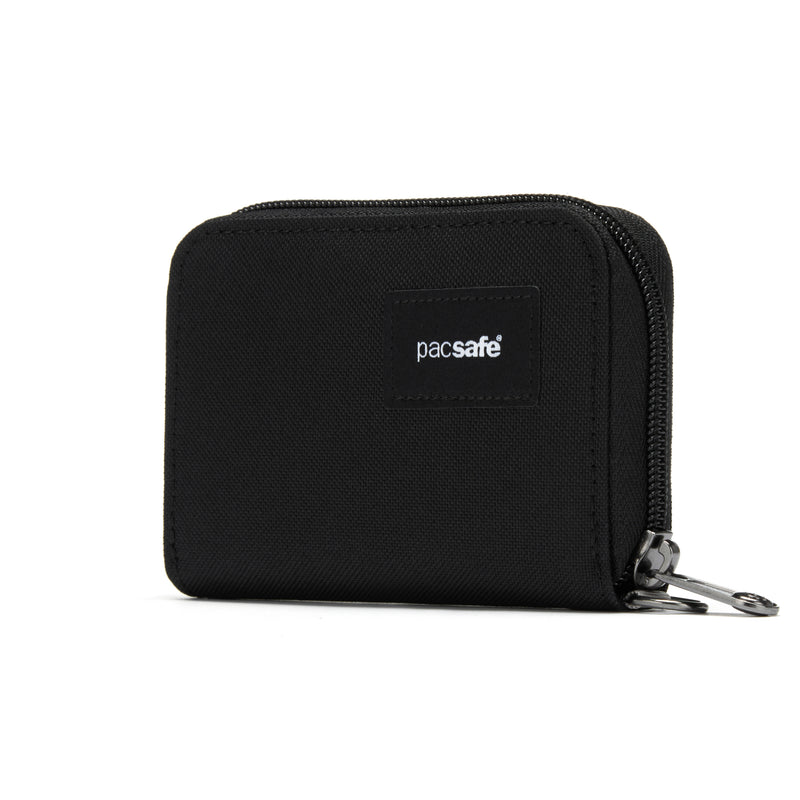Pacsafe® RFIDsafe™ RFID blocking card wallet, Jet Black