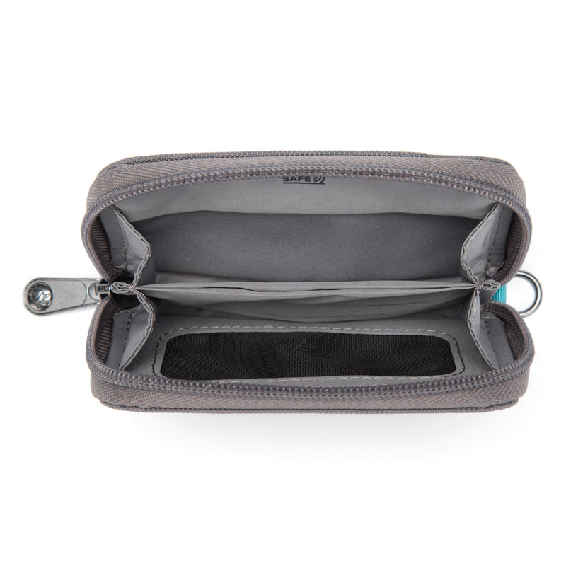 Pacsafe® RFIDsafe™ RFID blocking card wallet, Stone