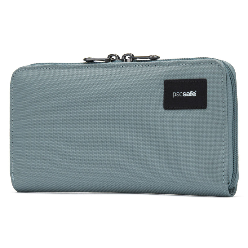 Pacsafe® RFIDsafe™ RFID blocking continental wallet, Fresh Mint