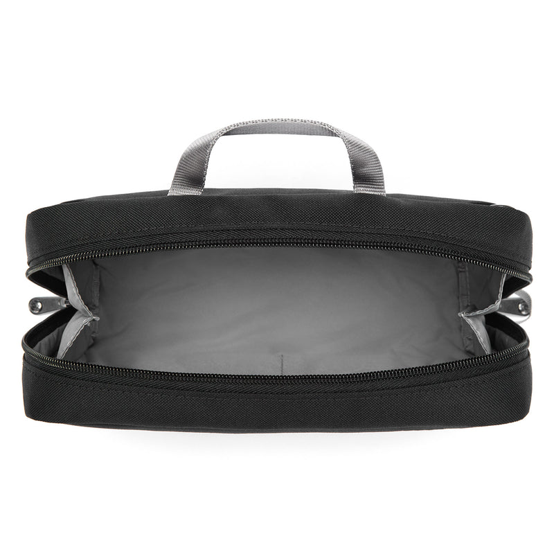 Pacsafe® RFIDsafe™ RFID blocking gear pouch, Jet Black