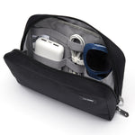 Pacsafe® RFIDsafe™ RFID blocking gear pouch, Jet Black