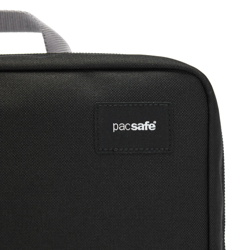 Pacsafe® RFIDsafe™ RFID blocking gear pouch, Jet Black