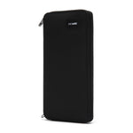 Pacsafe® RFIDsafe™ RFID blocking travel wallet, Jet Black