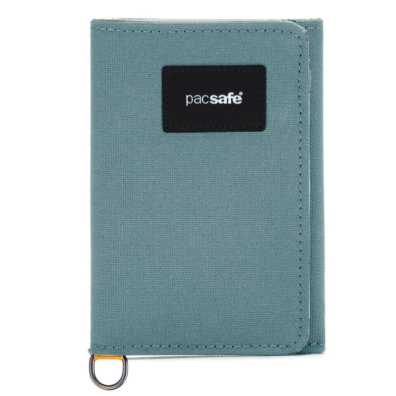 Pacsafe® RFIDsafe™ RFID blocking trifold wallet, Fresh Mint