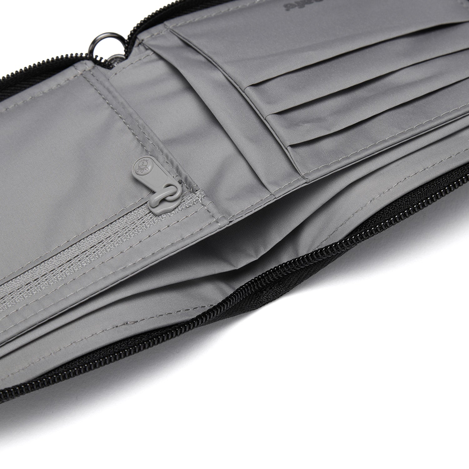 Pacsafe® RFIDsafe™ RFID blocking zip around wallet – Pacsafe