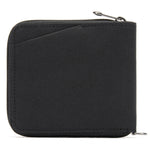Pacsafe® RFIDsafe™ RFID blocking zip around wallet, Jet Black