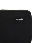 Pacsafe® RFIDsafe™ RFID blocking zip around wallet, Jet Black