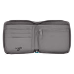 Pacsafe® RFIDsafe™ RFID blocking zip around wallet, Stone