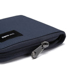 Pacsafe® RFIDsafe™ RFID blocking zip around wallet, Coastal Blue