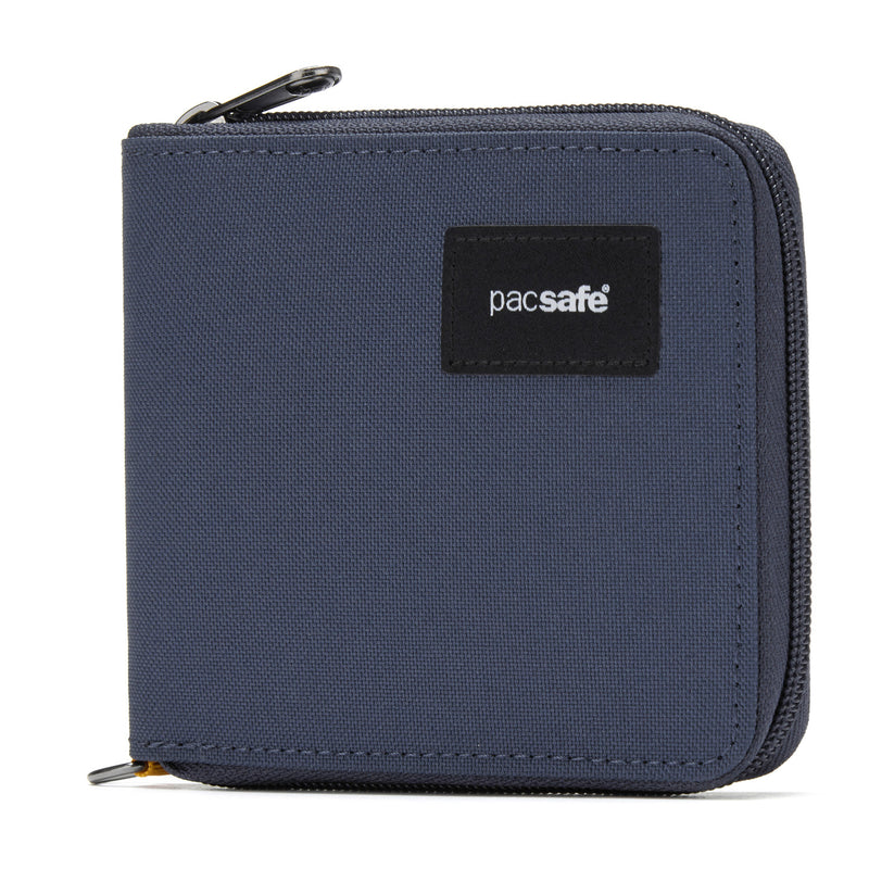 Pacsafe® RFIDsafe™ RFID blocking zip around wallet, Coastal Blue