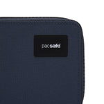 Pacsafe® RFIDsafe™ RFID blocking zip around wallet, Coastal Blue