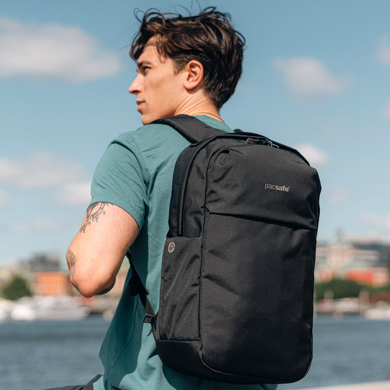 Pacsafe® V 20L Anti-Theft City Backpack, Digital Gray