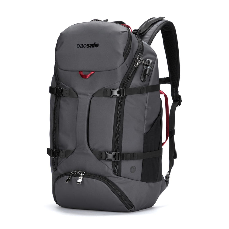 antitheft backpack travel Tourer Women's Anti-Theft Leather for Women or like a suitcase with its conveniently placed side handle Anti Theft Personal Item Backpack
