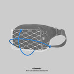 Pacsafe® V anti-theft hip pack, Ocean