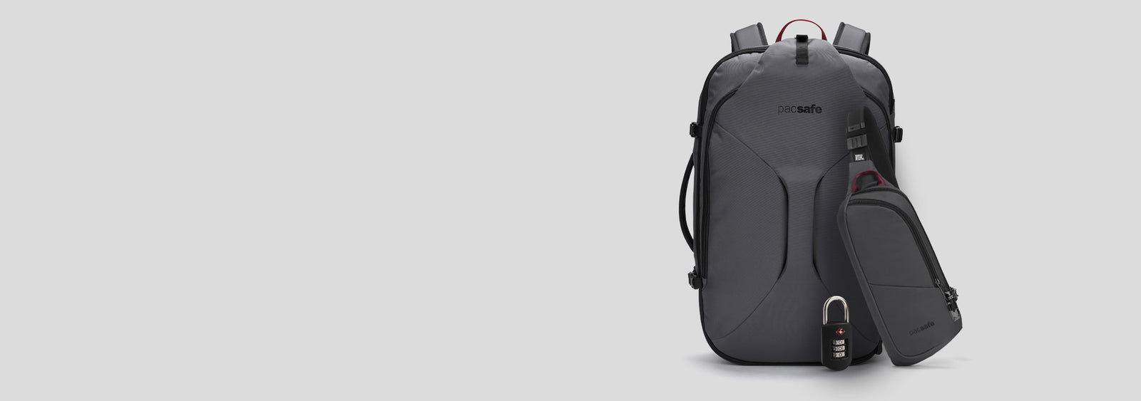 small secure travel backpack