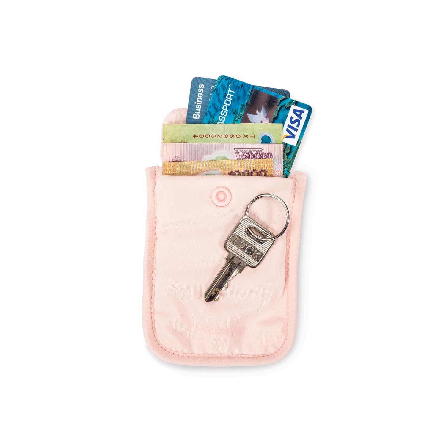 Travel Bra Wallet for Women, Hidden Bra Wallet Pickpocket Proof