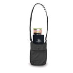 Coversafe® S75 secret travel neck pouch, Black