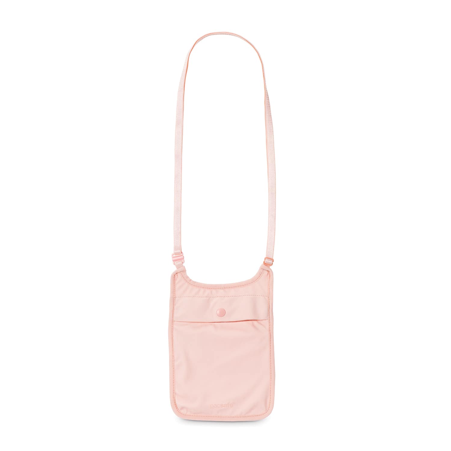 Coversafe S75 Secret Travel Neck Pouch, Orchid Pink