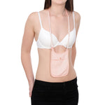 Coversafe® S75 secret travel neck pouch, Orchid Pink