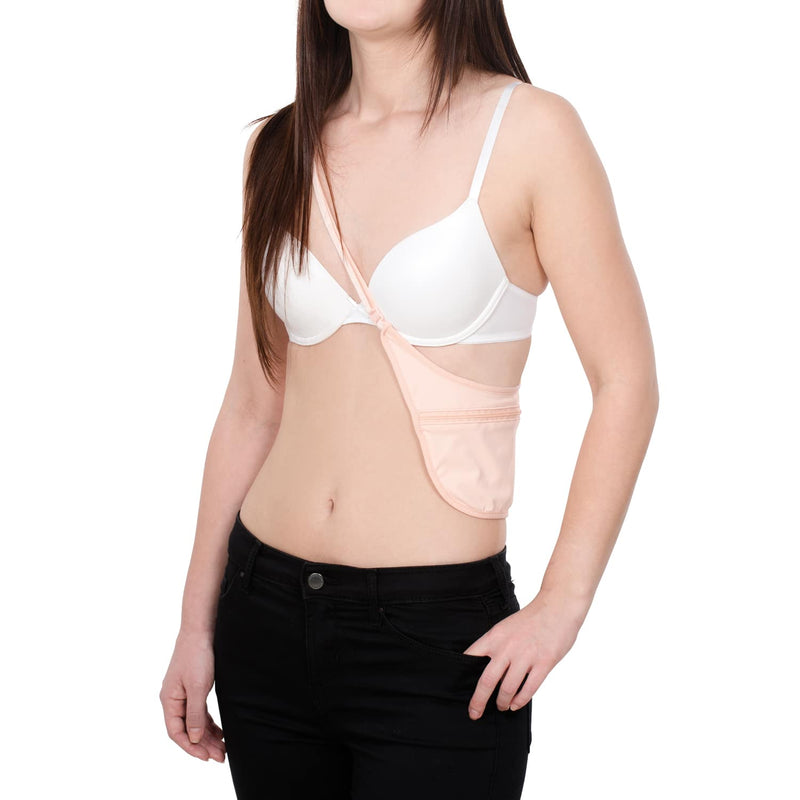 Pacsafe® Coversafe® S80 secret travel body pouch, Orchid Pink