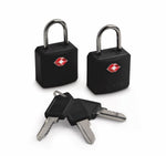 Pacsafe® Prosafe® 620 Travel Sentry® Approved key luggage padlocks, Black
