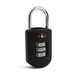 Prosafe 1000 TSA Combination Padlock, Black