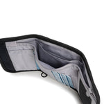 RFIDsafe® V125 RFID blocking trifold wallet, Black