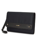 RFIDsafe™ RFID blocking clutch wallet,Black