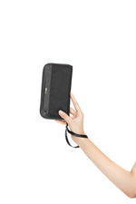 RFIDsafe™ RFID blocking continental wallet,Black