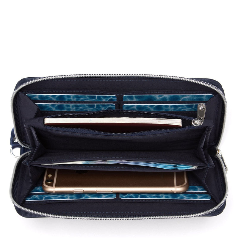 RFIDsafe™ RFID blocking continental wallet,Nightfall