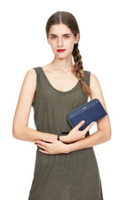 RFIDsafe™ RFID blocking continental wallet,Nightfall