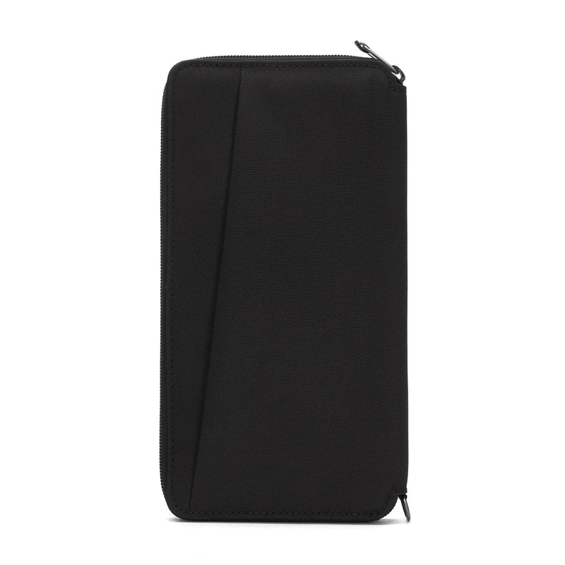 Pacsafe® RFIDsafe™ RFID blocking travel wallet,Black