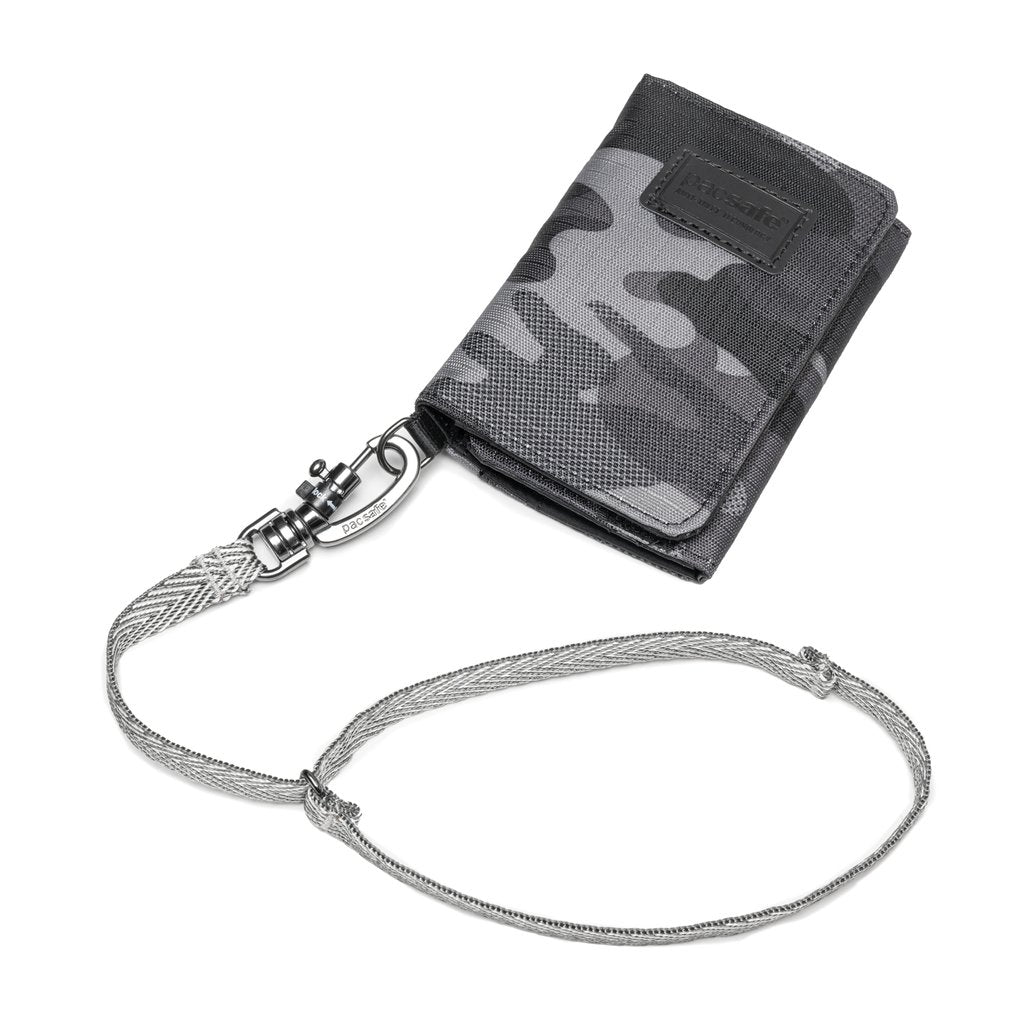 Pacsafe Cut Resistant Wallet Strap (Grey)