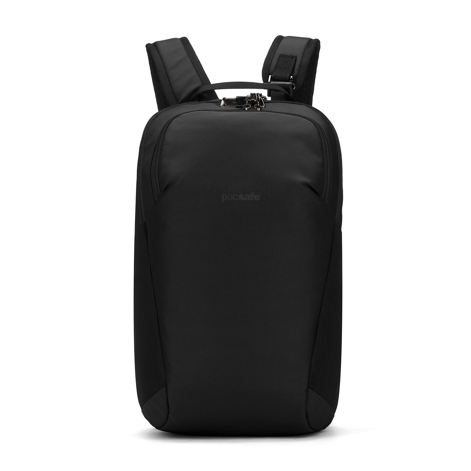 Black Polyester Travel Bag with Multiple Compartments - Safe