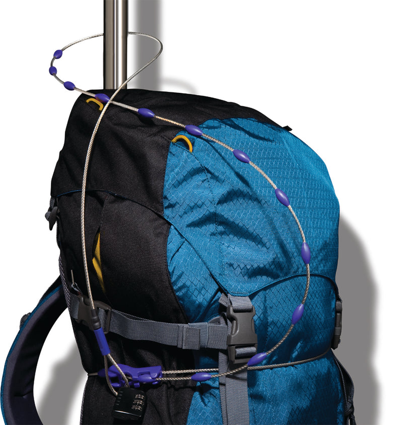 best computer backpack cable lock for traveling Pacsafe WrapSafe Adjustable Cable Lock